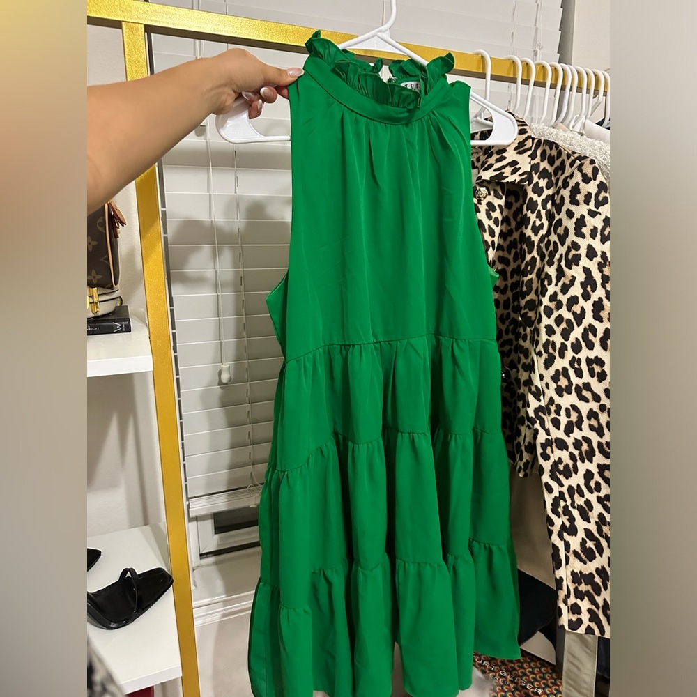 Green dress size medium